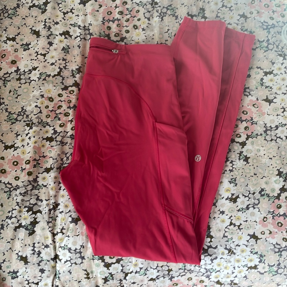 Lululemon Speed Up Full-On Luxtreme Pink Size:8